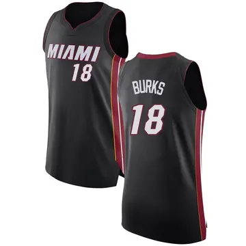 Miami Heat Alec Burks Jersey - Icon Edition - Women's Swingman Black