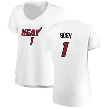 Miami Heat Chris Bosh Jersey - Association Edition - Women's Fast Break White