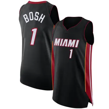 Miami Heat Chris Bosh Jersey - Icon Edition - Men's Authentic Black