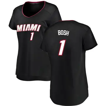 Miami Heat Chris Bosh Jersey - Icon Edition - Women's Fast Break Black