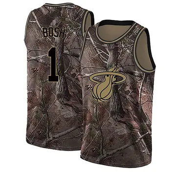 Miami Heat Chris Bosh Realtree Collection Jersey - Men's Swingman Camo