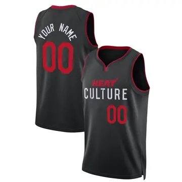 Miami Heat Custom 2023/24 City Edition Jersey - Men's Swingman Black