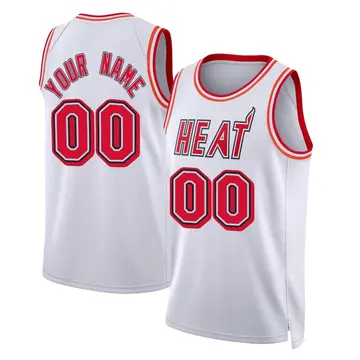 Miami Heat Custom Classic Edition 2022/23 Jersey - Men's Swingman White