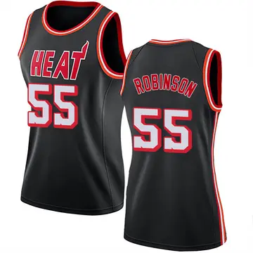 Miami Heat Duncan Robinson Fashion Hardwood Classics Jersey - Women's Swingman Black