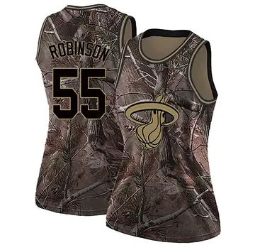 Miami Heat Duncan Robinson Realtree Collection Jersey - Women's Swingman Camo