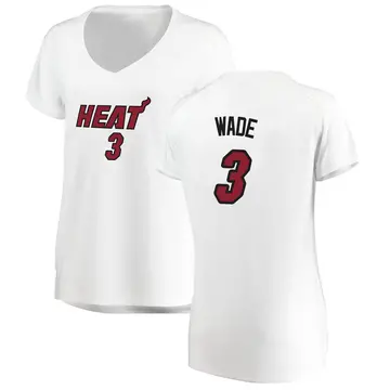 Miami Heat Dwyane Wade Jersey - Association Edition - Women's Fast Break White