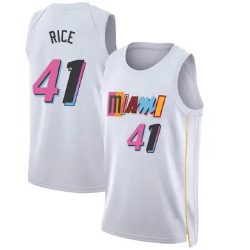 Miami Heat Glen Rice 2022/23 City Edition Jersey - Men's Swingman White