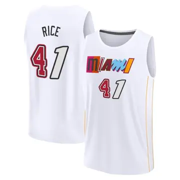 Miami Heat Glen Rice 2022/23 City Edition Jersey - Youth Fast Break White