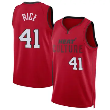 Miami Heat Glen Rice 2024/25 City Edition Jersey - Youth Swingman Red