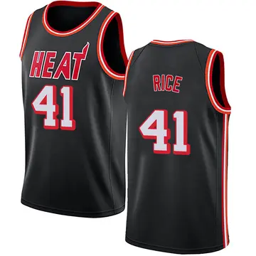 Miami Heat Glen Rice Fashion Hardwood Classics Jersey - Men's Swingman Black