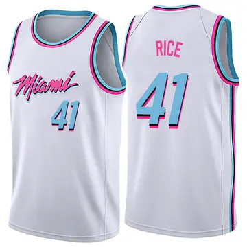 Miami Heat Glen Rice Jersey - City Edition - Men's Swingman White