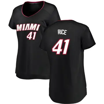 Miami Heat Glen Rice Jersey - Icon Edition - Women's Fast Break Black