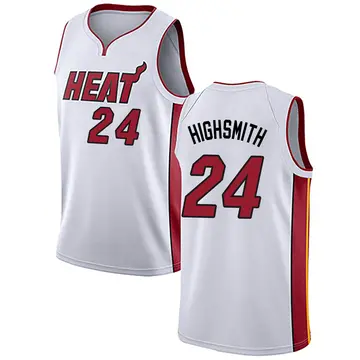 Miami Heat Haywood Highsmith Jersey - Association Edition - Men's Swingman White