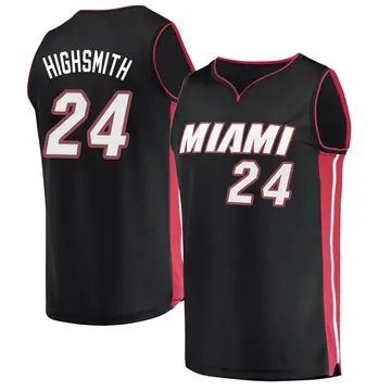 Miami Heat Haywood Highsmith Jersey - Icon Edition - Men's Fast Break Black