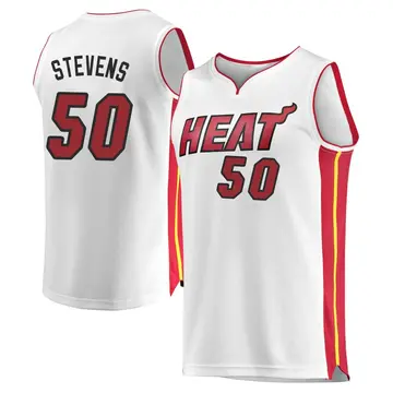 Miami Heat Isaiah Stevens Jersey - Association Edition - Men's Fast Break White