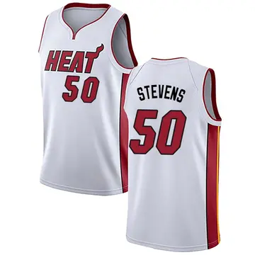 Miami Heat Isaiah Stevens Jersey - Association Edition - Men's Swingman White