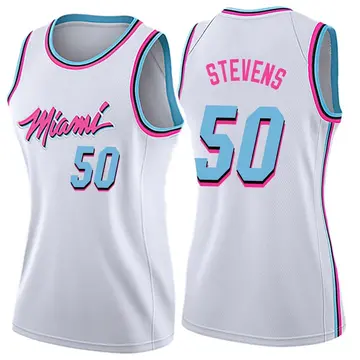 Miami Heat Isaiah Stevens Jersey - City Edition - Women's Swingman White