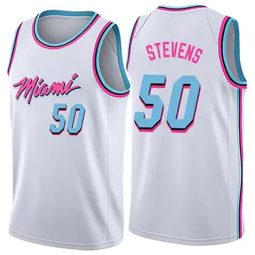 Miami Heat Isaiah Stevens Jersey - City Edition - Youth Swingman White