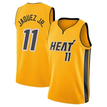 Miami Heat Jaime Jaquez Jr. 2020/21 Jersey - Earned Edition - Men's Swingman Gold