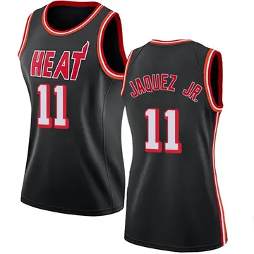 Miami Heat Jaime Jaquez Jr. Fashion Hardwood Classics Jersey - Women's Swingman Black