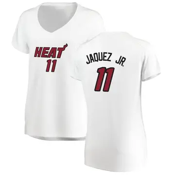 Miami Heat Jaime Jaquez Jr. Jersey - Association Edition - Women's Fast Break White