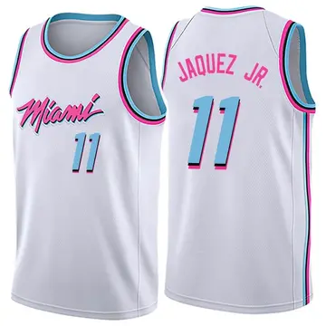 Miami Heat Jaime Jaquez Jr. Jersey - City Edition - Men's Swingman White