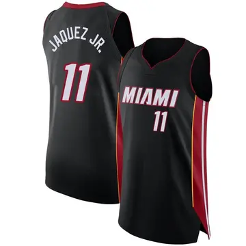 Miami Heat Jaime Jaquez Jr. Jersey - Icon Edition - Men's Authentic Black