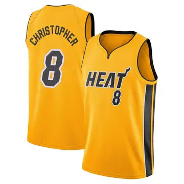 Miami Heat Josh Christopher 2020/21 Jersey - Earned Edition - Men's Swingman Gold