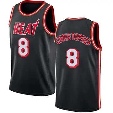 Miami Heat Josh Christopher Fashion Hardwood Classics Jersey - Men's Swingman Black