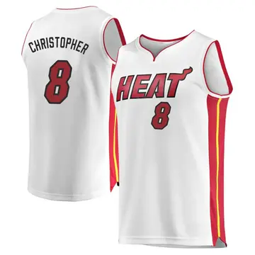 Miami Heat Josh Christopher Jersey - Association Edition - Youth Fast Break White