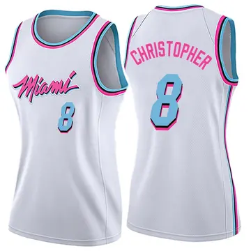 Miami Heat Josh Christopher Jersey - City Edition - Women's Swingman White