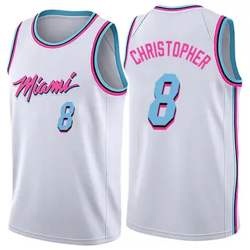 Miami Heat Josh Christopher Jersey - City Edition - Youth Swingman White