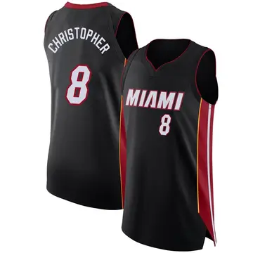 Miami Heat Josh Christopher Jersey - Icon Edition - Men's Authentic Black