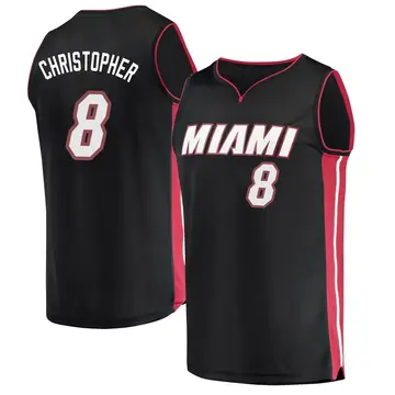 Miami Heat Josh Christopher Jersey - Icon Edition - Men's Fast Break Black