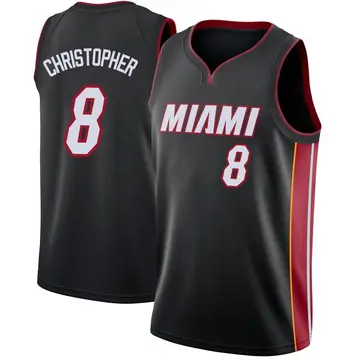 Miami Heat Josh Christopher Jersey - Icon Edition - Men's Swingman Black