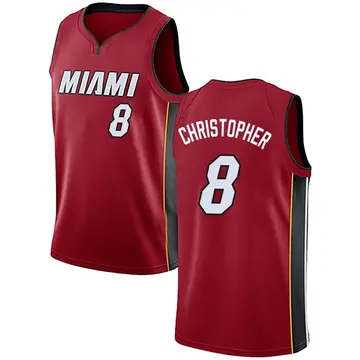 Miami Heat Josh Christopher Jersey - Statement Edition - Men's Swingman Red