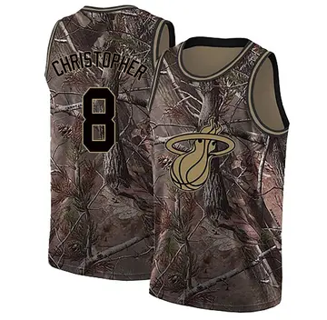 Miami Heat Josh Christopher Realtree Collection Jersey - Men's Swingman Camo