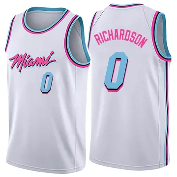 Miami Heat Josh Richardson Jersey - City Edition - Men's Swingman White