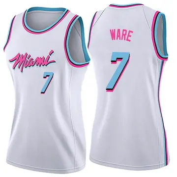 Miami Heat Kel'el Ware Jersey - City Edition - Women's Swingman White