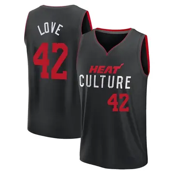 Miami Heat Kevin Love 2023/24 City Edition Jersey - Men's Fast Break Black