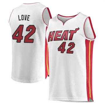 Miami Heat Kevin Love Jersey - Association Edition - Men's Fast Break White