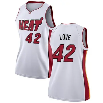 Miami Heat Kevin Love Jersey - Association Edition - Women's Swingman White