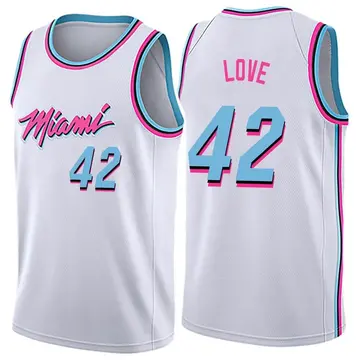 Miami Heat Kevin Love Jersey - City Edition - Men's Swingman White