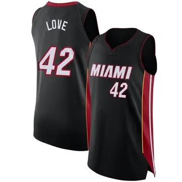 Miami Heat Kevin Love Jersey - Icon Edition - Men's Authentic Black