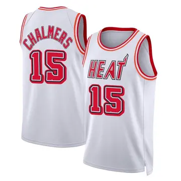 Miami Heat Mario Chalmers Classic Edition 2022/23 Jersey - Men's Swingman White