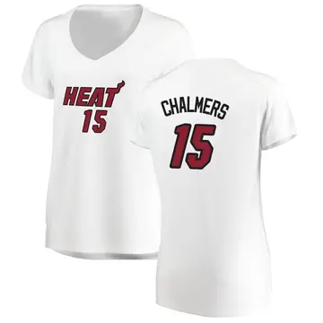 Miami Heat Mario Chalmers Jersey - Association Edition - Women's Fast Break White