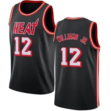 Miami Heat Matt Williams Jr. Fashion Hardwood Classics Jersey - Men's Swingman Black