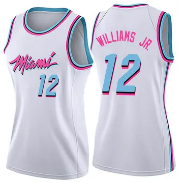 Miami Heat Matt Williams Jr. Jersey - City Edition - Women's Swingman White