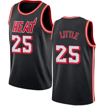 Miami Heat Nassir Little Fashion Hardwood Classics Jersey - Youth Swingman Black