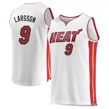 Miami Heat Pelle Larsson Jersey - Association Edition - Men's Fast Break White